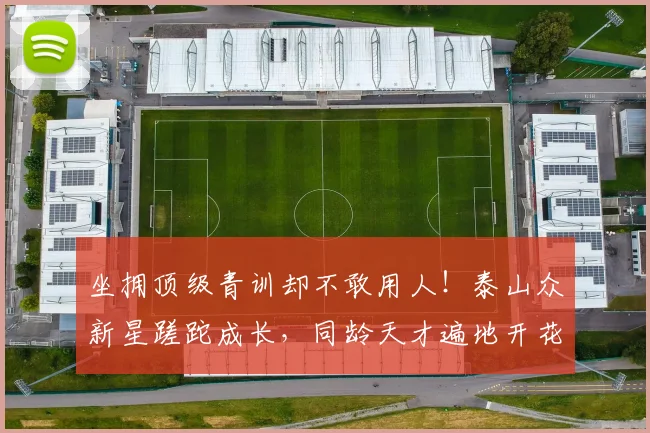 坐拥顶级青训却不敢用人！泰山众新星蹉跎成长，同龄天才遍地开花